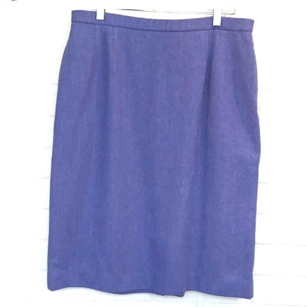 Pendleton purple skirt lilac virgin wool purple